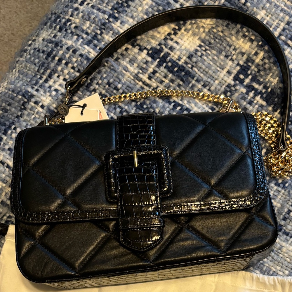 Nwt Brahmin Black Duval Rosalie